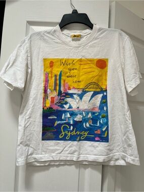 Vintage Ken Done Sydney Australia Pop Art “Art to Wear” Graphic Tee M